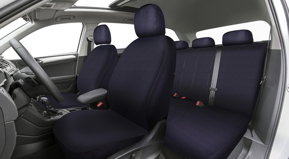 AutoTrends Truck Heavy Duty Seat Cover Kit, Black Canadian Tire