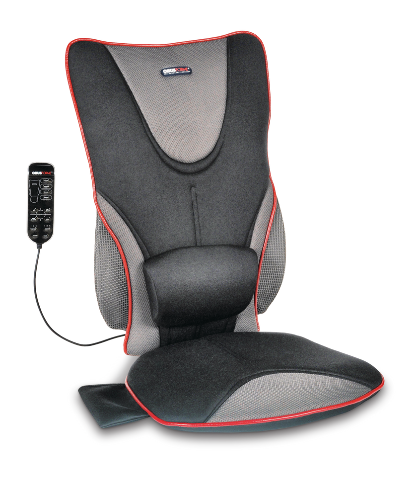 Obusforme© Back Support Massage Full Back And Seat Heated Cushion With Lumbar Support Canadian Tire 