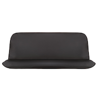 AutoTrends Rear Pet Seat Protector, Black Front_Flat