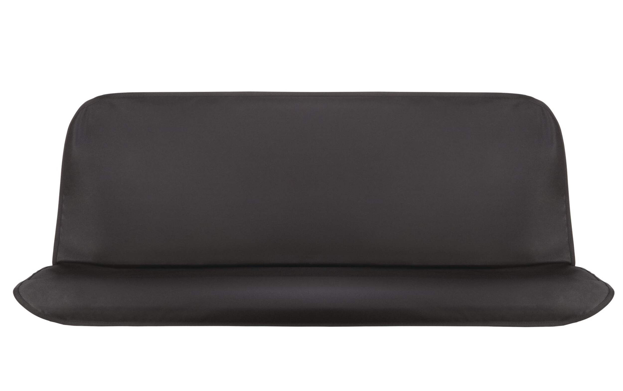 AutoTrends Rear Pet Seat Protector, Black Front_Flat