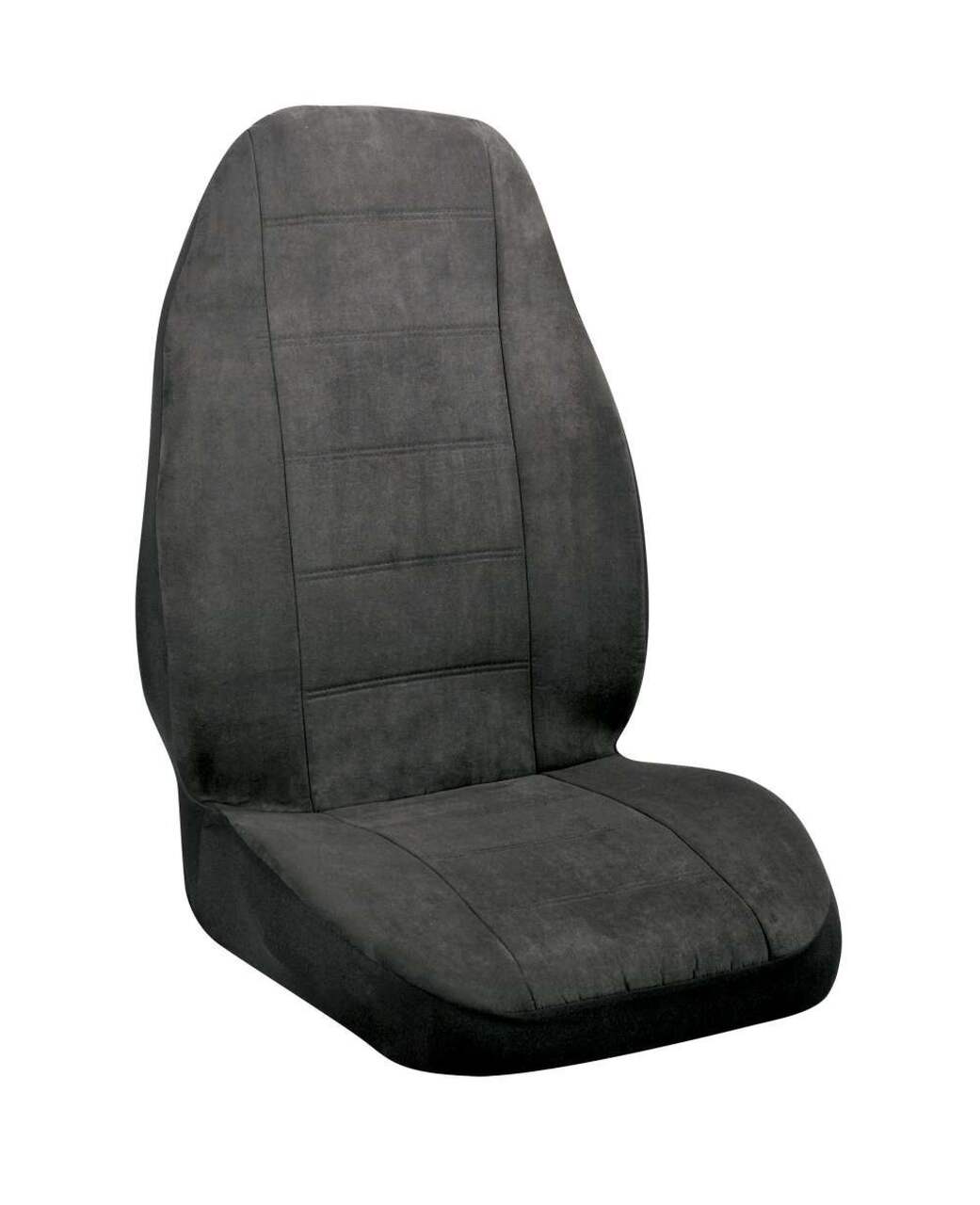 AutoTrends High Back Heated Seat Cover, Black