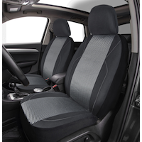 AutoTrends OEM Material Seat Cover, 2-pk Front_Angled_Left