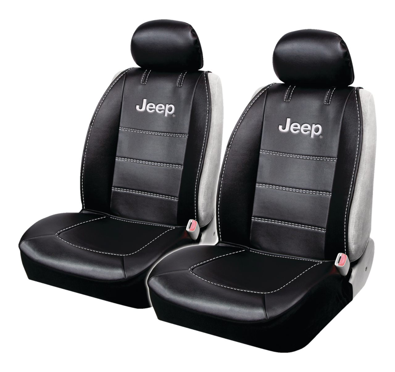 Jeep Sideless Vinyl Seat Cover Black 2 pk Canadian Tire