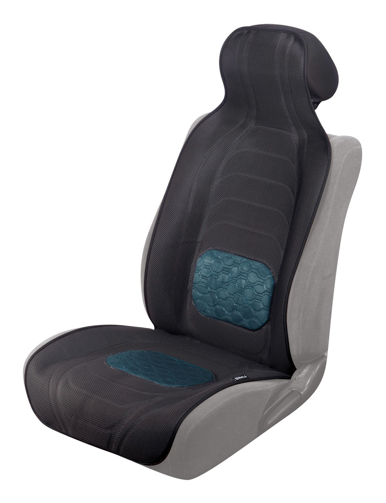 Type S Comfort Gel Lumbar Support SlipOn Seat Cover, Black Canadian Tire
