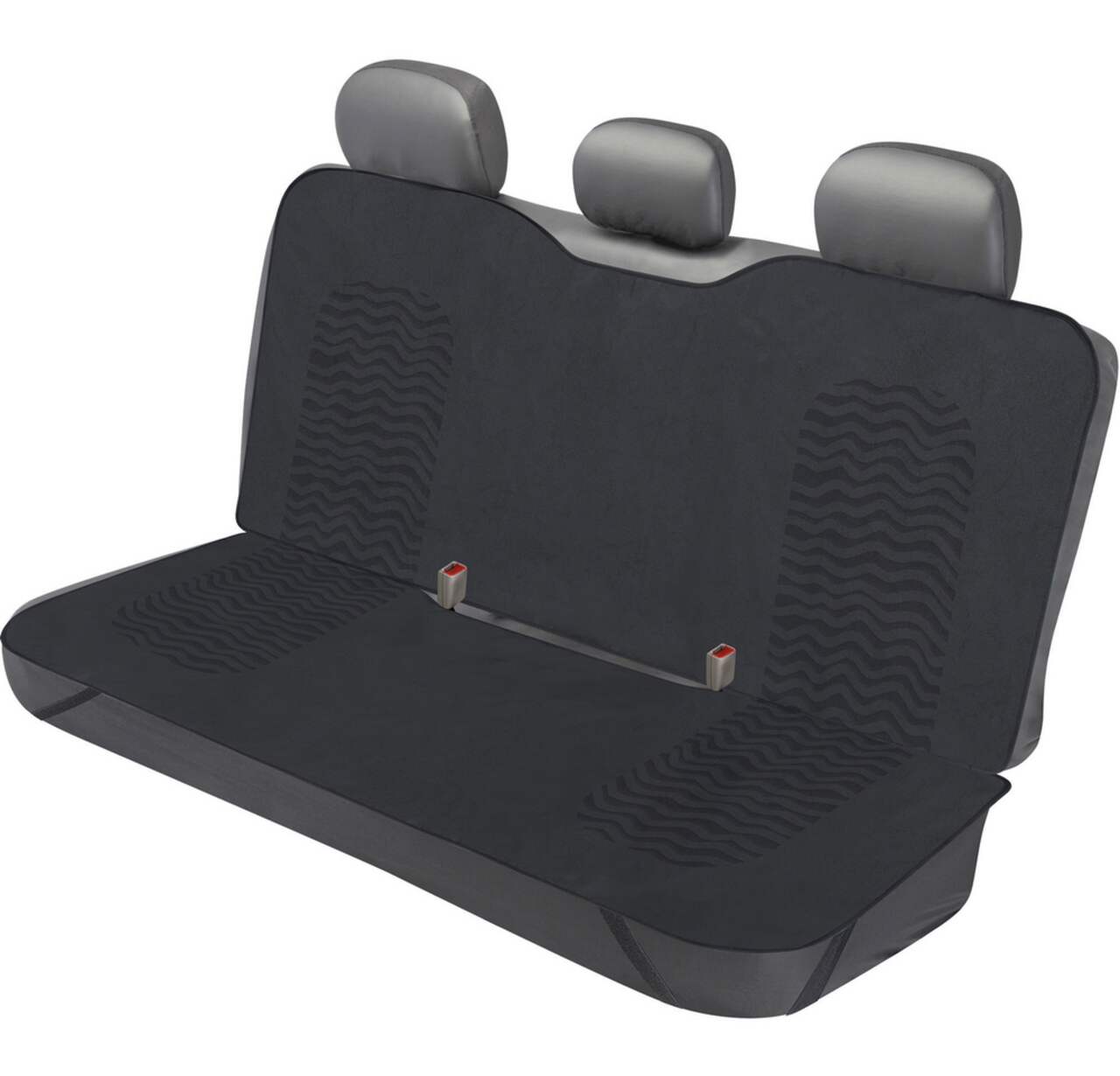 Type S Waterproof Rear Bench Seat Protector, Black