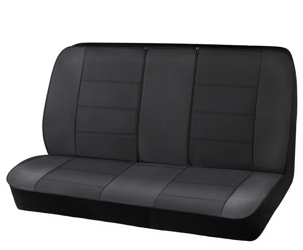 AutoTrends Leatherette Faux Leather Universal Bench Seat Cover