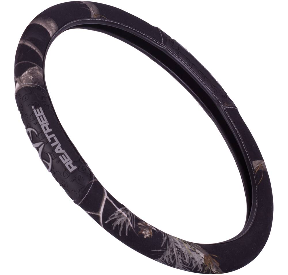 Realtree Steering Wheel Cover, Black Canadian Tire