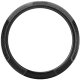 BF Goodrich Premium Steering Wheel Cover, Black & Grey Front_Flat