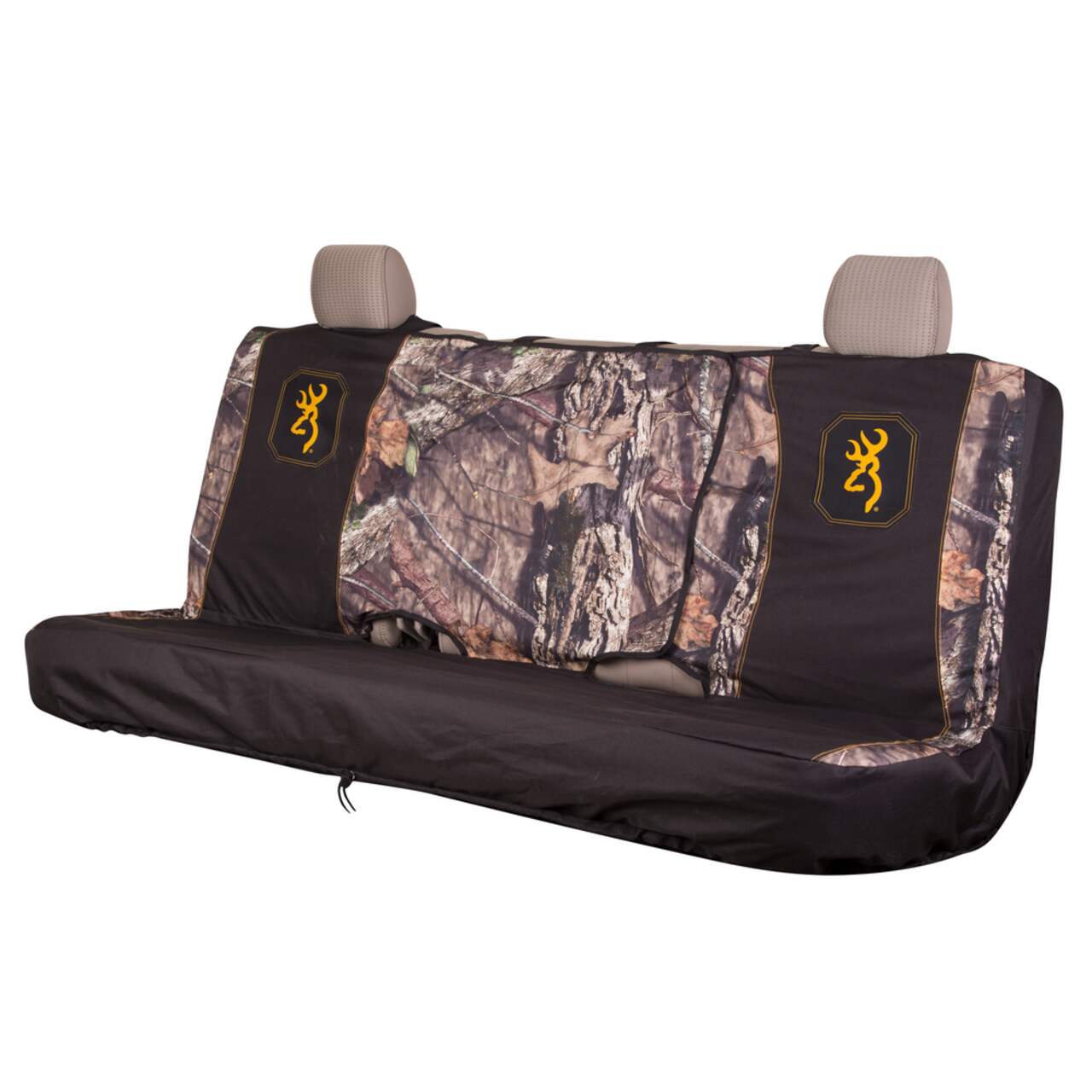 Browning Buckmark Branding and Mossy Oak Country Camo Seat Cover