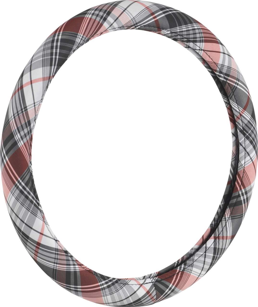 Plaid steering outlet wheel cover
