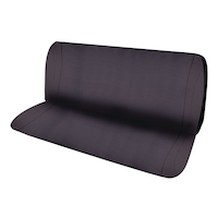 AutoTrends Wetsuit Water Repellent Bench Seat Protector, Black Front_Angled_Left