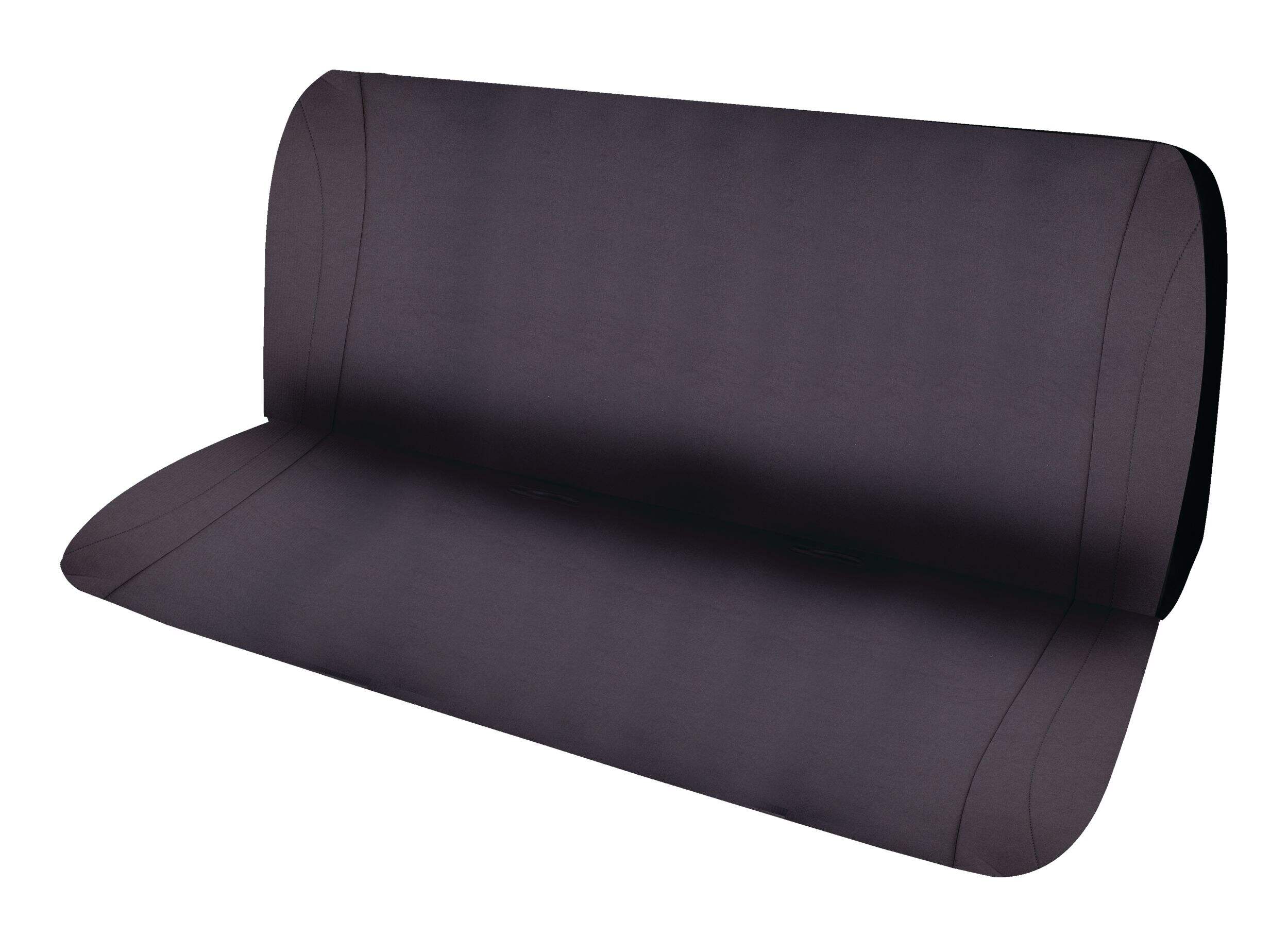 AutoTrends Wetsuit Water Repellent Bench Seat Protector, Black Front_Angled_Left