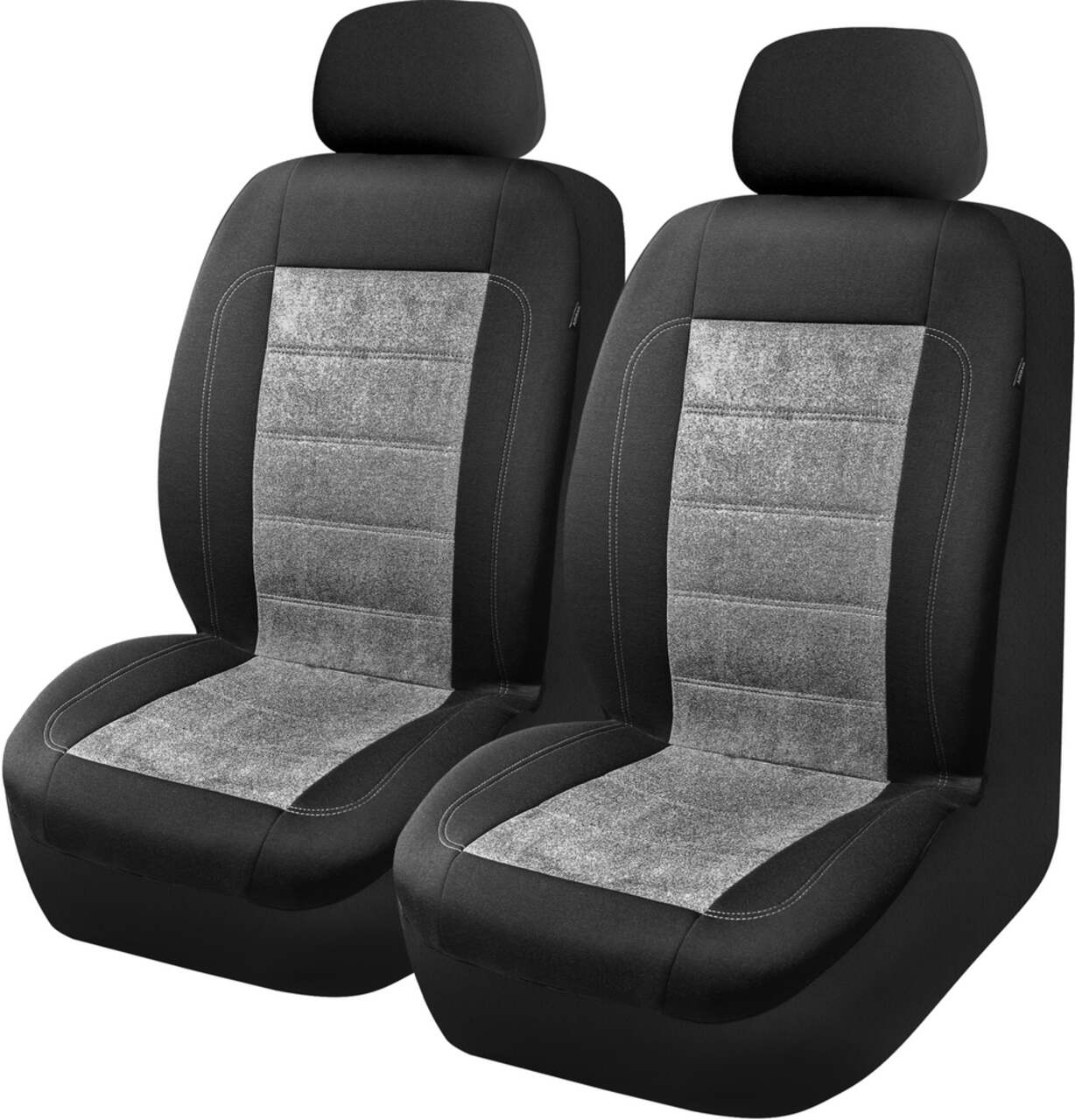 Volkswagen - Sous-couche pour système de siège enfant, Gris/Noir, avec  housse de