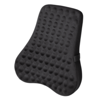 AutoTrends Gel Infused Cooling Lumbar Back Support Cushion Front_Three_Fourths_Angled_Left