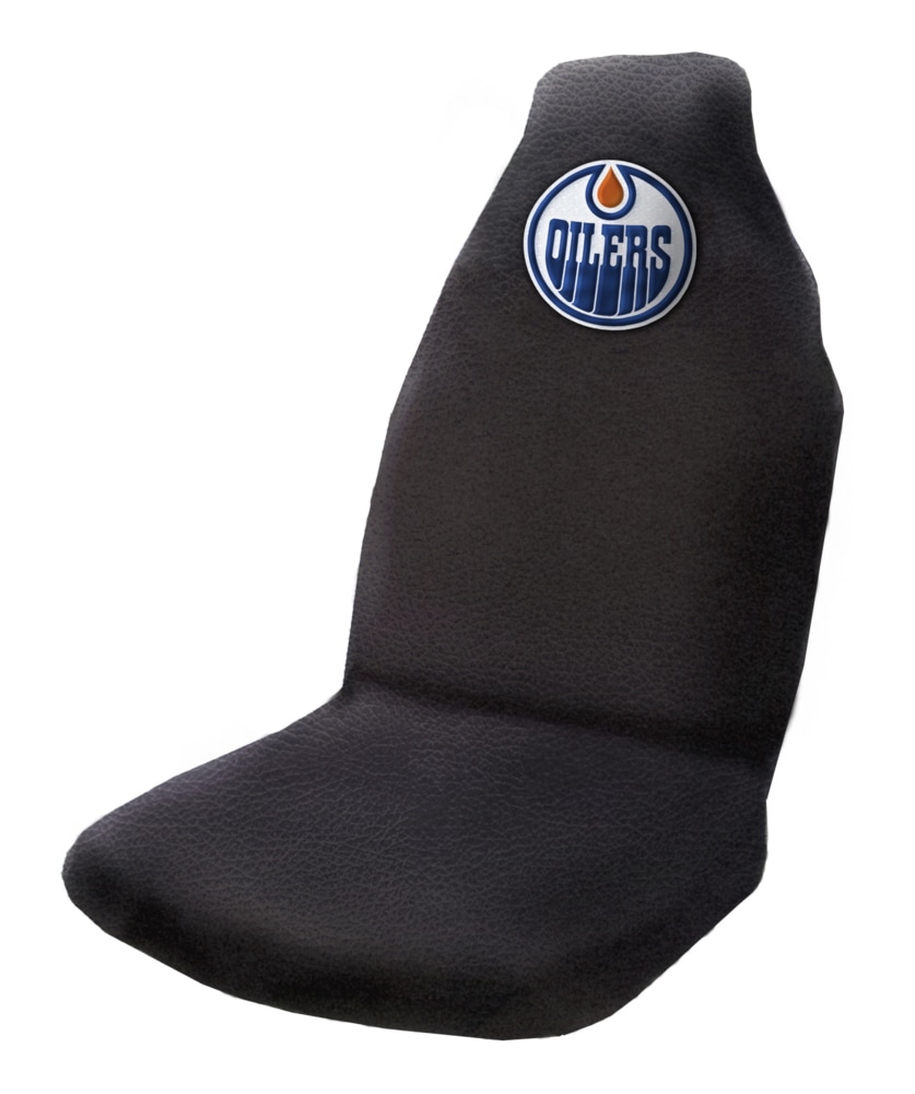 Fan Mats NHL Edmonton Oilers Seat Cover, Black Canadian Tire