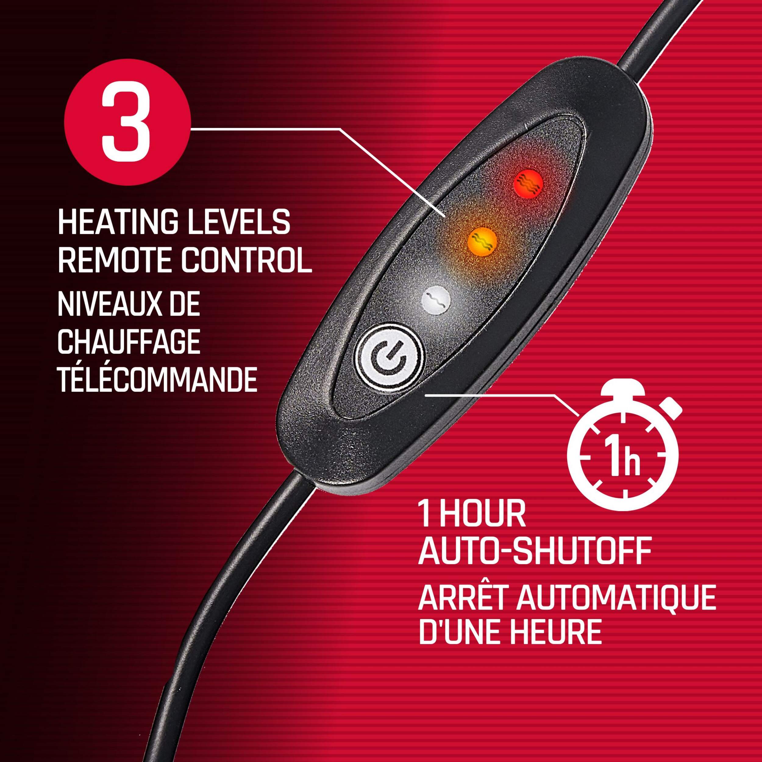 Heatech Velour Heated Memory Foam Seat Cushion Canadian Tire