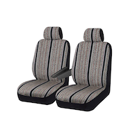 AutoTrends Saddle Blanket Seat Cover, 2-pk