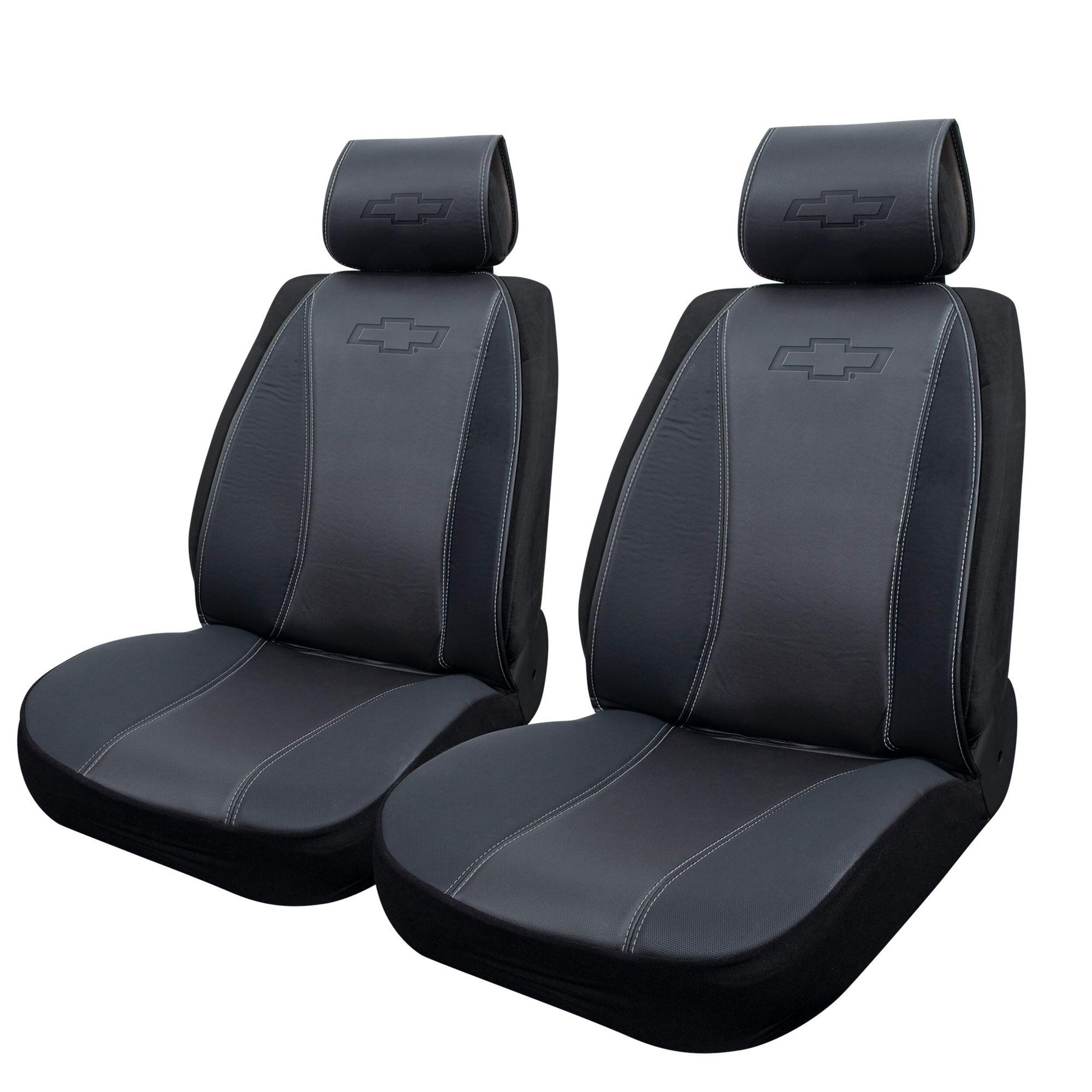 Housses de siège d'origine pour camion Chevrolet Front_Three_Fourths_Angled_Left