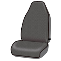 AutoTrends Waterproof Towel Car Seat Protector Front_Three_Fourths_Angled_Left