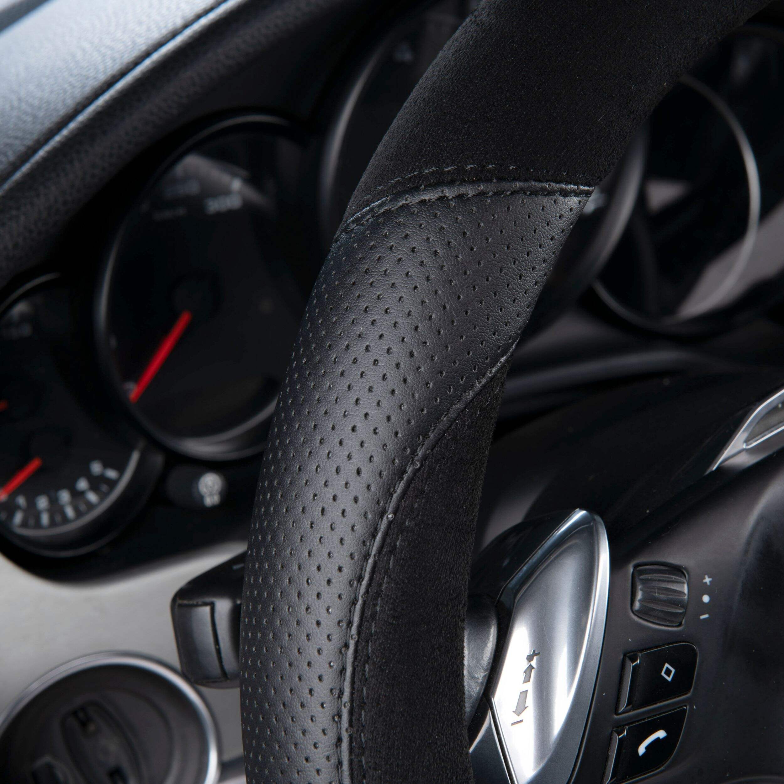 AutoTrends Suede Steering Wheel Cover Canadian Tire