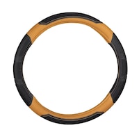 Dickies Truck Moulded Grips Rugged Steering Wheel Cover, Brown Duck Front_Flat