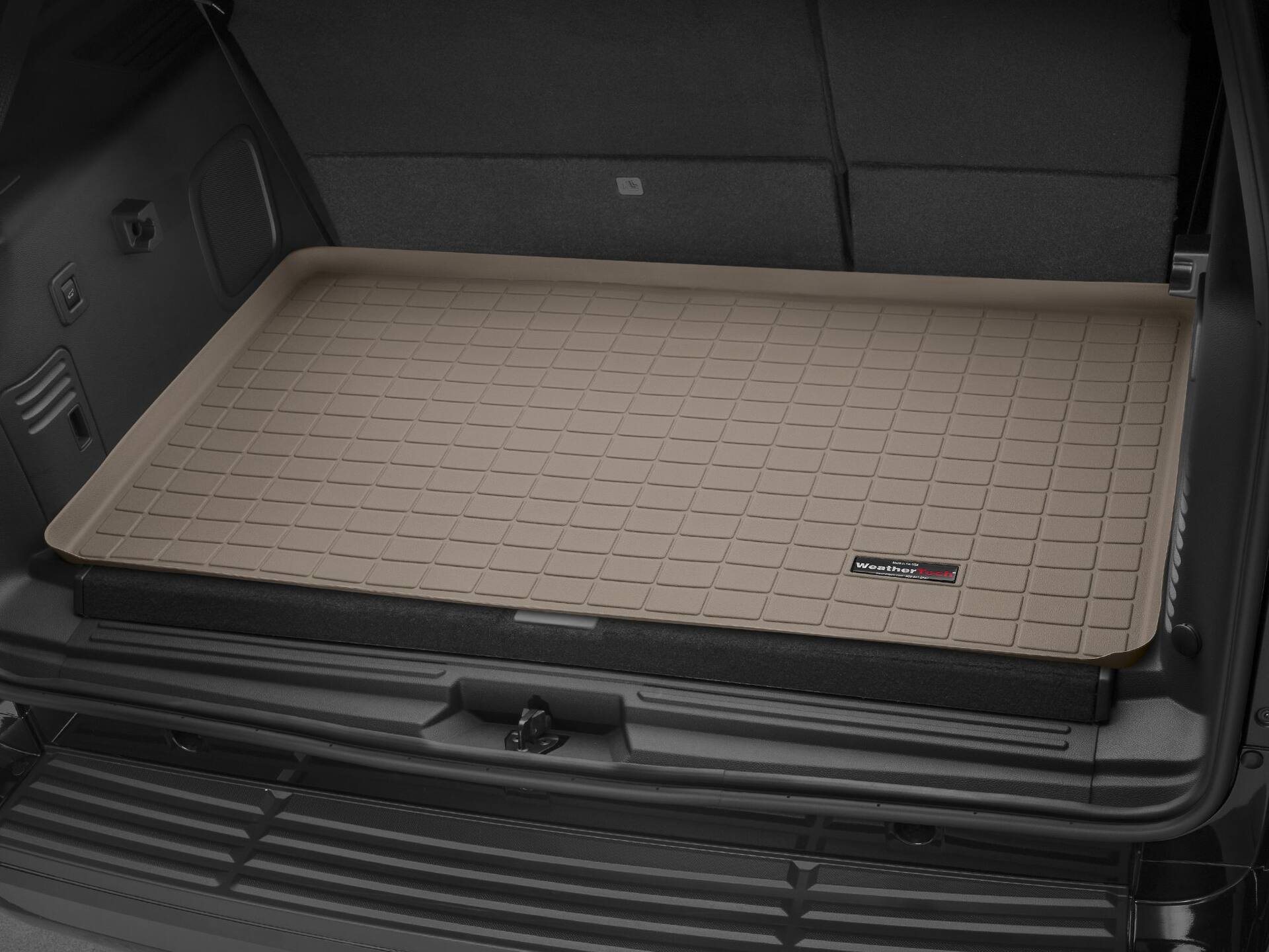 WeatherTech® Custom Cargo Liner, Behind 3rd Row Seating, Tan