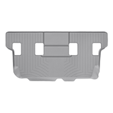 WeatherTech® Custom 3rd Row FloorLiner™, Grey Overhead_Flat