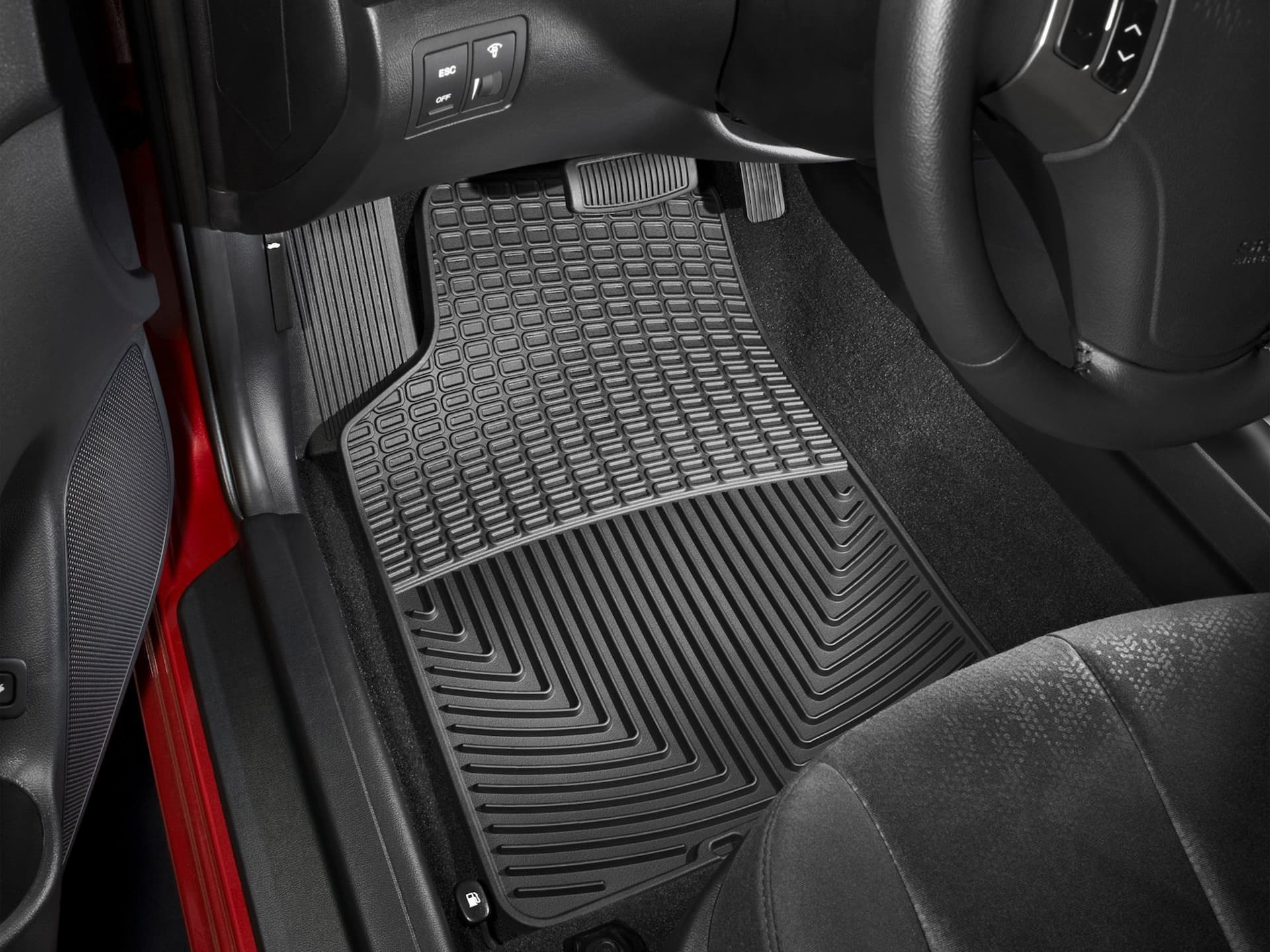 WeatherTech® All-Weather Mats, Front, Black