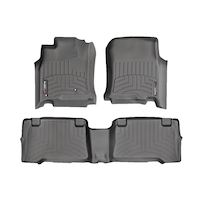 WeatherTech® Custom Front & Rear FloorLiner™ Kit, Black