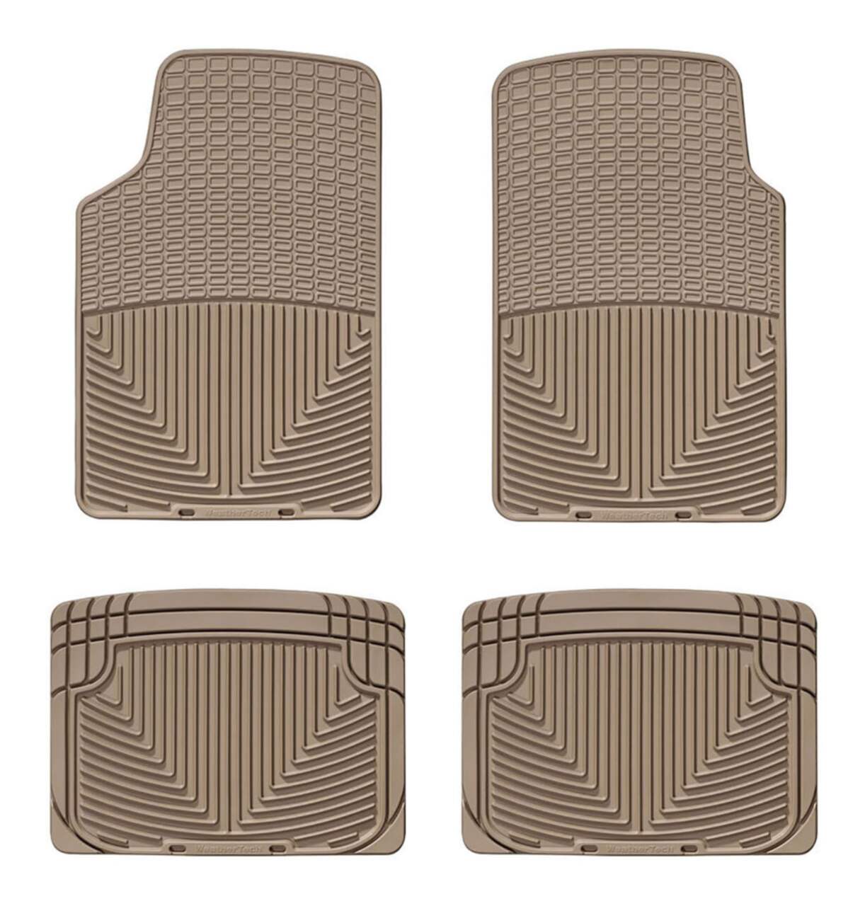 Tan rubber shop floor mats