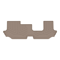 WeatherTech FloorLiner HP for Third Row Seats, Tan Overhead_Flat