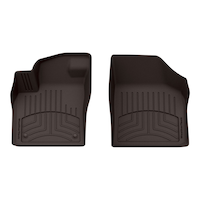 WeatherTech FloorLiner HP for Third Row Seats, Cocoa Overhead_Flat