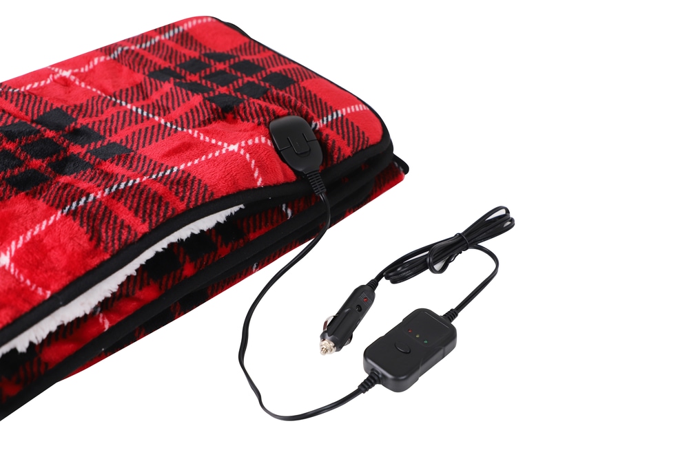 Treksafe 12V Heated Sherpa Blanket Canadian Tire