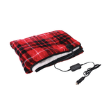 Treksafe 12V Heated Sherpa Blanket Front_Three_Fourths_Angled_Right