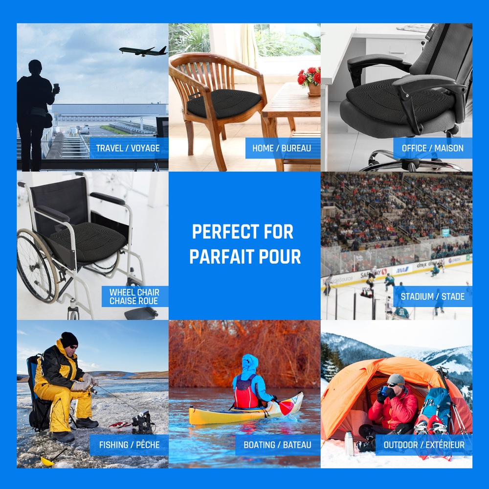 AutoTrends Mesh Gel Seat Cushion, 2pk Canadian Tire