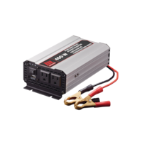 MotoMaster Eliminator 400W Power Inverter with USB Port, Power-On Indicator Front_Three_Fourths_Angled_Right
