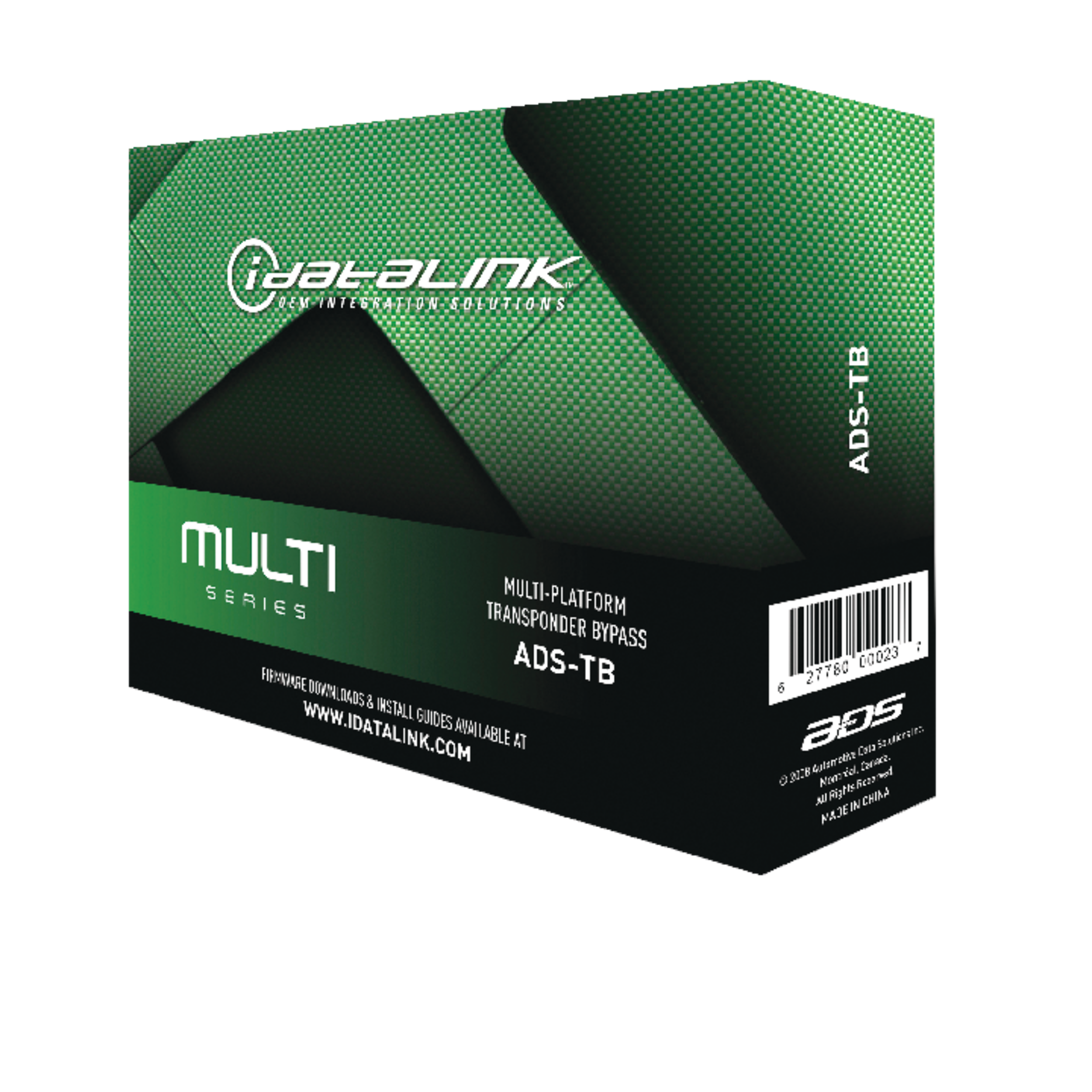 iDatalink ADS-TB Multi-series Universal Transponder Bypass Module Front_Angled_Left