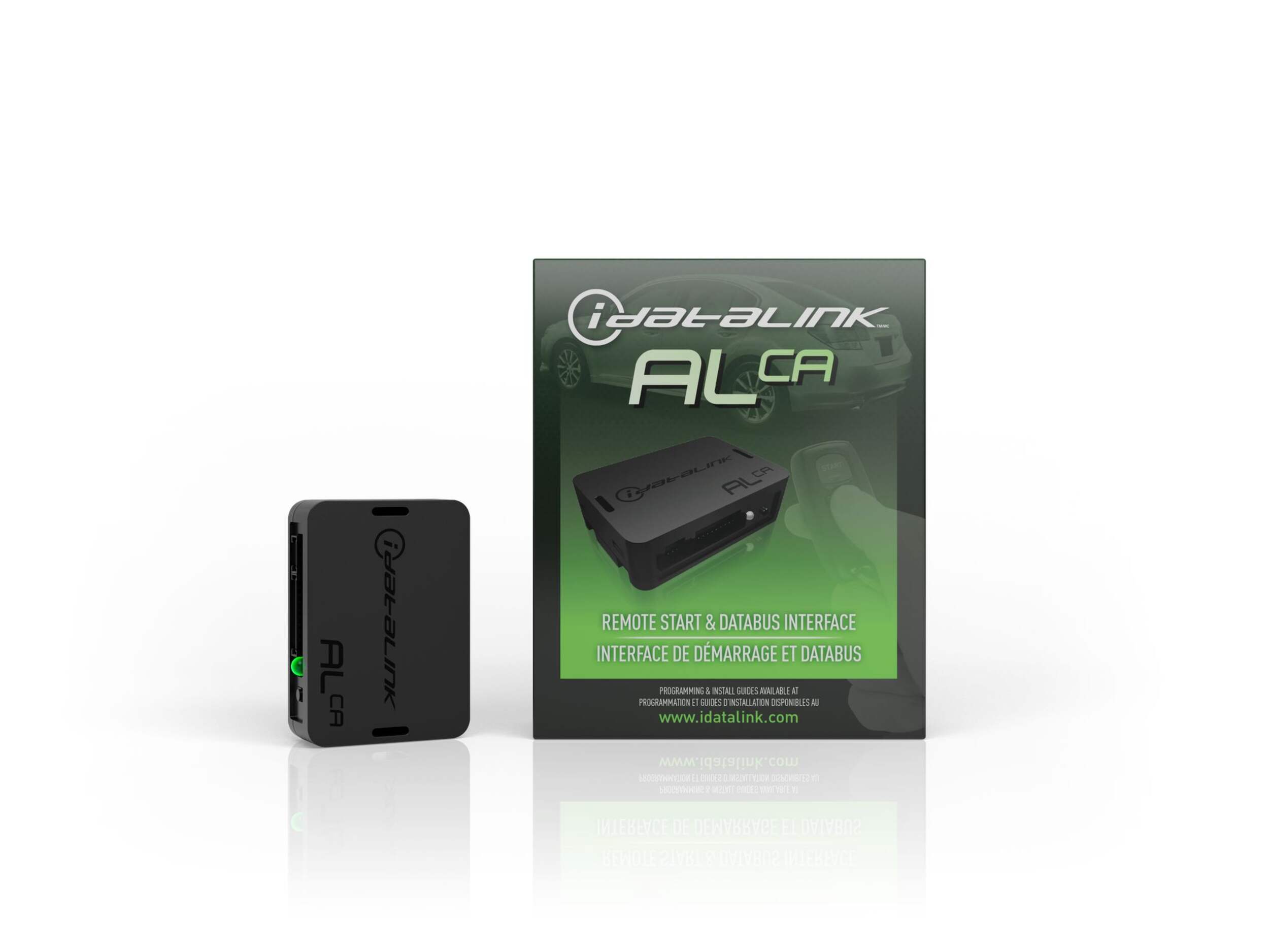 iDatalink ADS-AL CA Multi-series Universal Transponder/Lock Bypass Module Front_Angled_Right