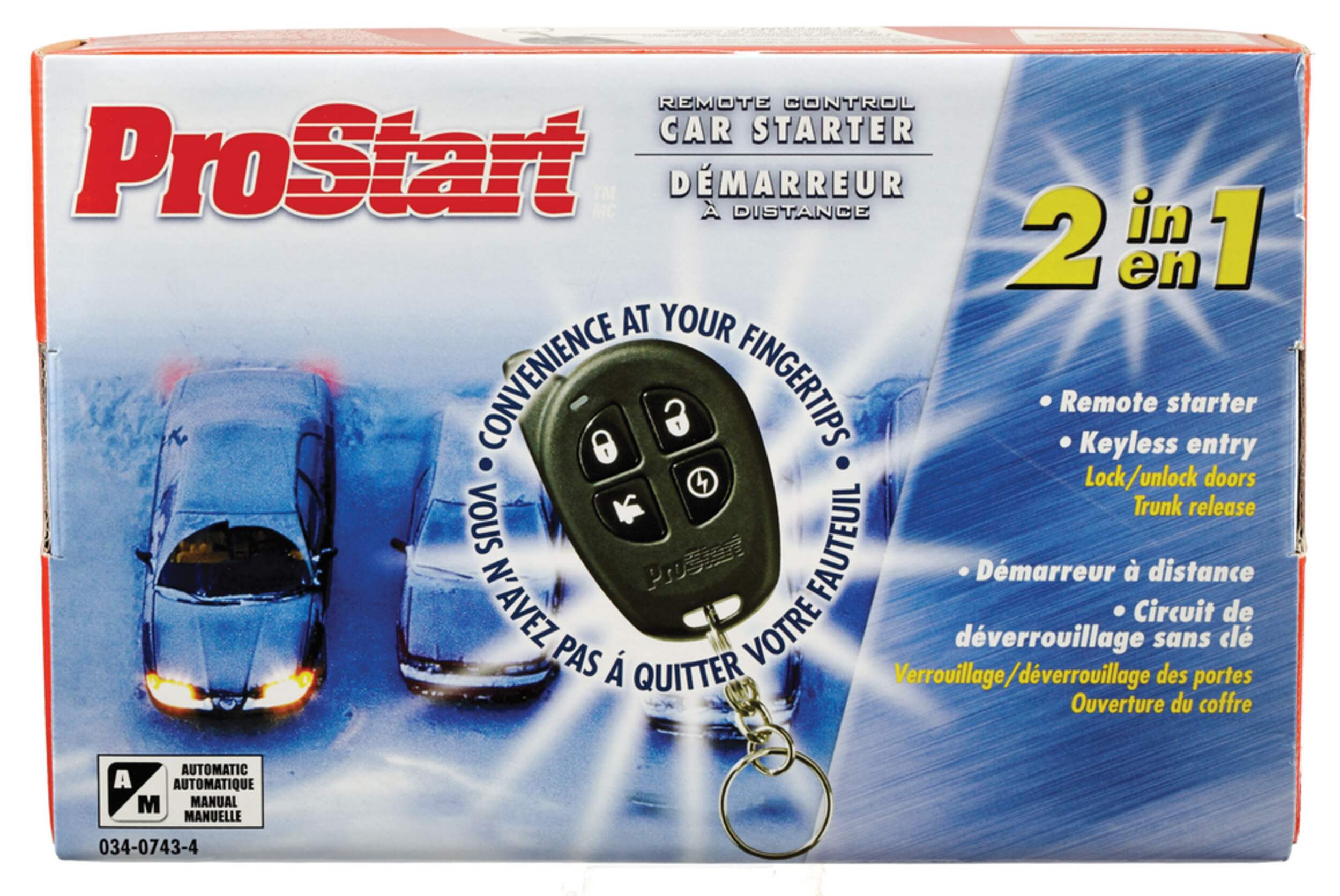 ProStart 4button Remote Starter with Keyless Entry Canadian Tire