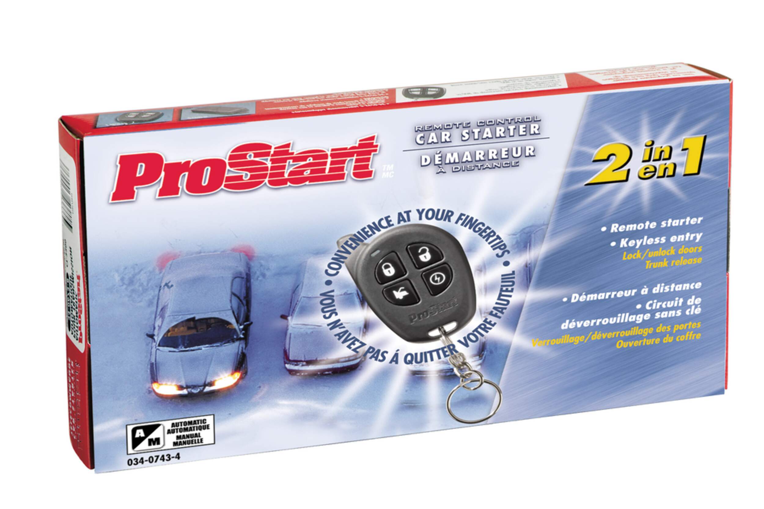 ProStart 4button Remote Starter with Keyless Entry Canadian Tire