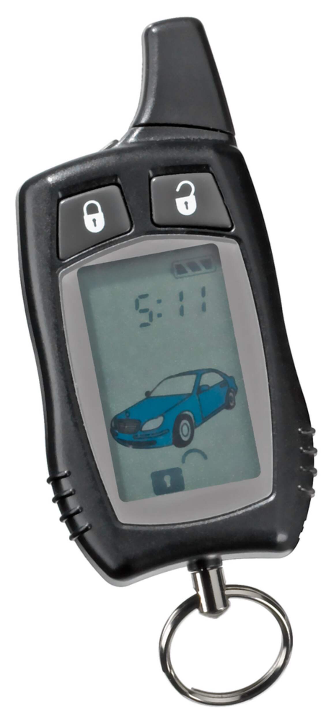 ProStart 6-button Two-way Remote Starter with Alarm and Keyless Entry Front_Angled_Right