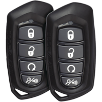 Directed Code Alarm 4-Button 1-Way Transmitter Remote Control, 2-Pk Front_Flat
