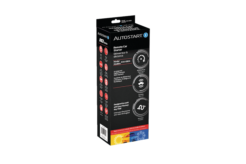 AutoStart DS3 Series 3LS Remote Car Starter System Kit Canadian Tire