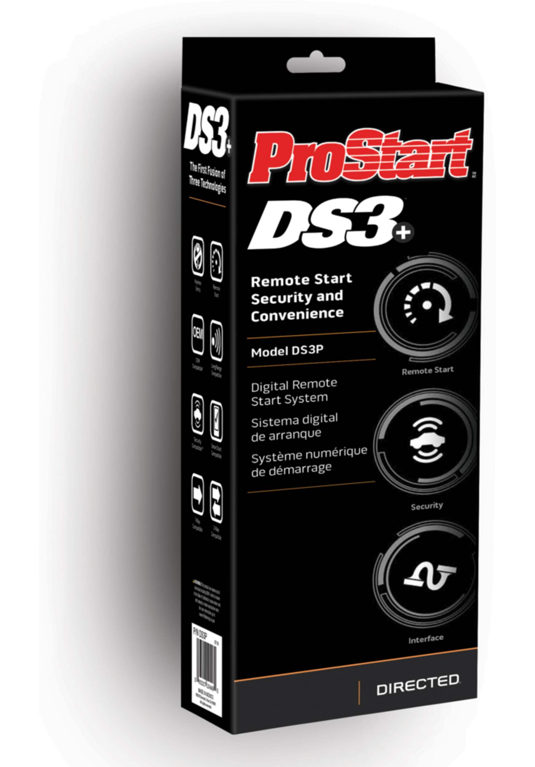 ProStart DS3+ Remote Start & Security Kit Front_Angled_Right
