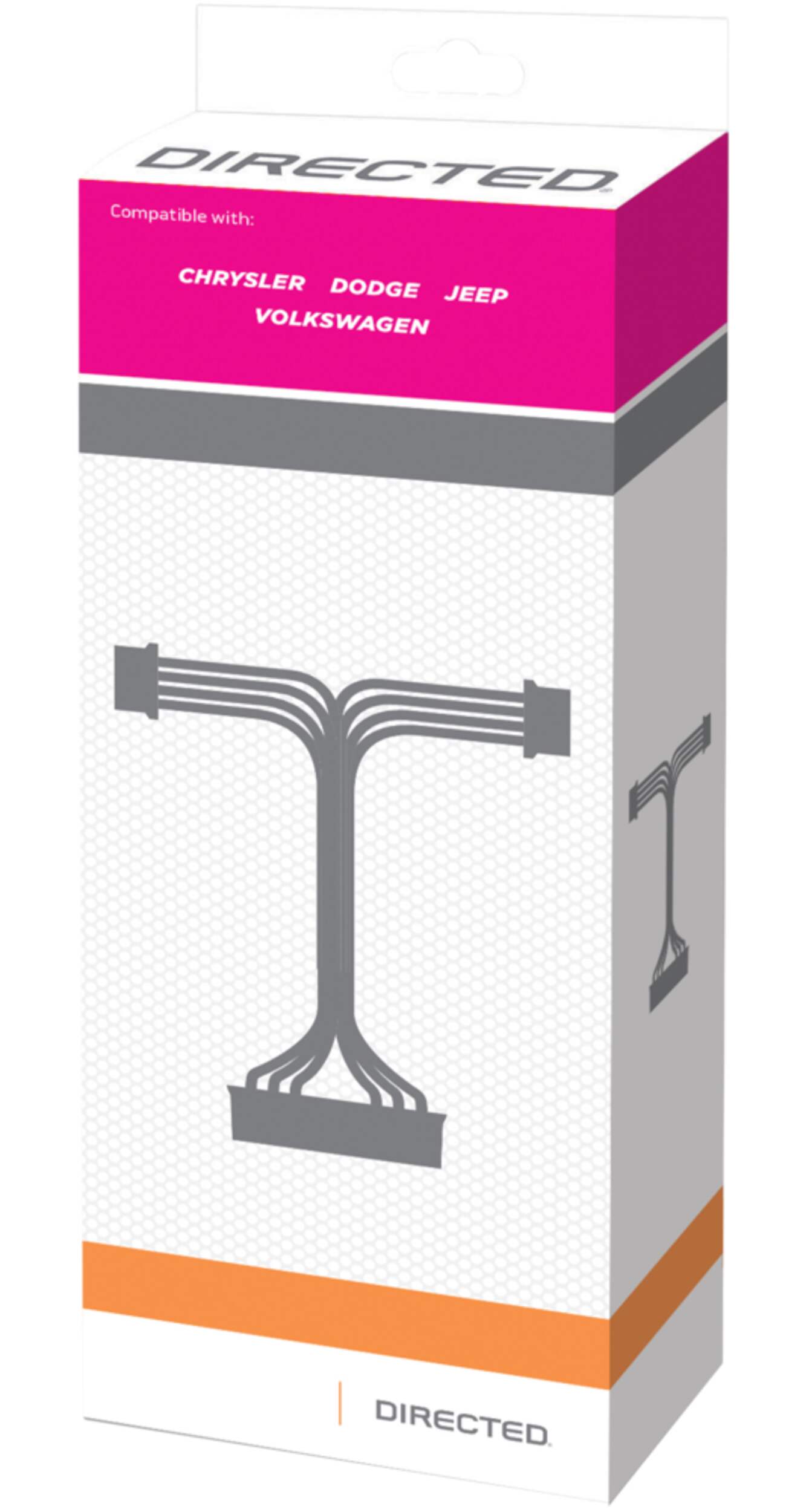 Faisceau en T Directed pour Chrysler de type Mux, DS3/DS3+ / DS4/DS4+ Front_Angled_Left