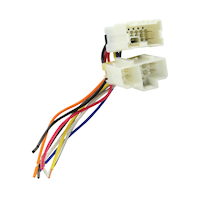 Scosche CR01BCB Car Stereo Wiring Connector for 1974 and Up Nissan Vehicles Front_Angled_Right