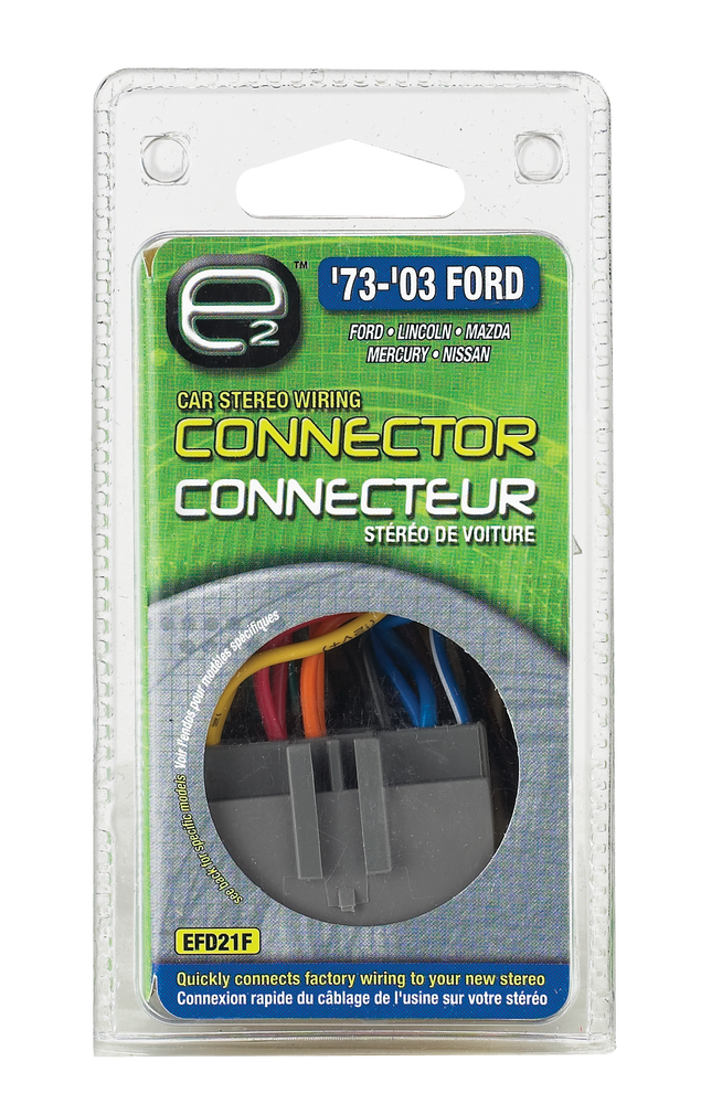 Scosche FD16B Car Stereo Wiring Connector for 19732003 Ford Vehicles