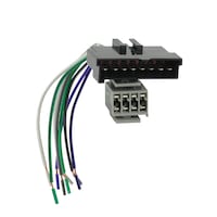 Scosche FD16B Car Stereo Wiring Connector for 1986-2013 Ford Vehicles, Wire Harness Front_Angled_Right