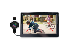 EWAY 2x Wireless WiFi Magnetic Backup Cameras 1080P HD 5 Monitor