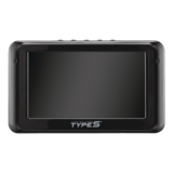 Caméra de recul de type S avec moniteur de 5&nbsp;po, alerte audio de distance Front_Flat